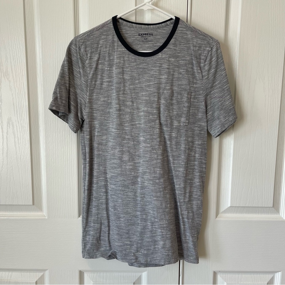 Express Gray Men's T-Shirt